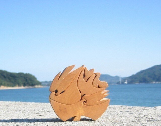 パズル ～鳥たちが群がるみかんの木～ | iichi 日々の暮らしを心地よく