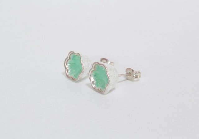 Jelly pierced 【PALE GREEN】の画像1枚目