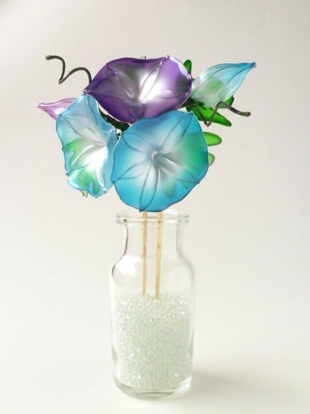 朝顔かんざし 朝顔姫 | iichi 日々の暮らしを心地よくする