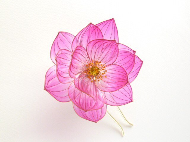 くし　旧蔵　紗音　蓮の花 くし 旧蔵 紗音 蓮の花 蓮の花｜saku