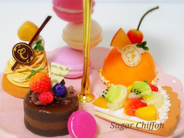 中村かりん さん　ケーキ プレート 2枚セット 中村かりん さん ケーキ プレート 2枚セット