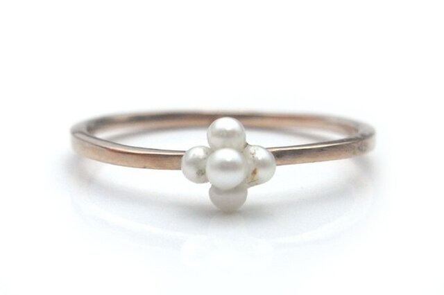 baby pearl mountain ringの画像1枚目