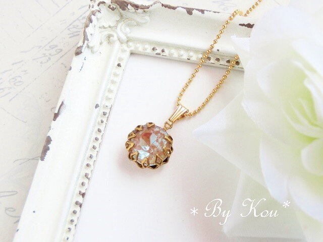 【14kgf】●・●*saphiret*●・●ネックレス。の画像1枚目