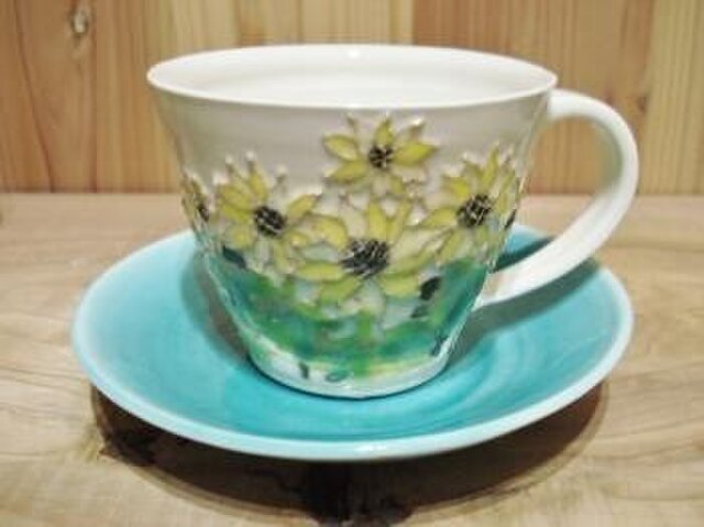 花の器 向日葵カップの画像1枚目