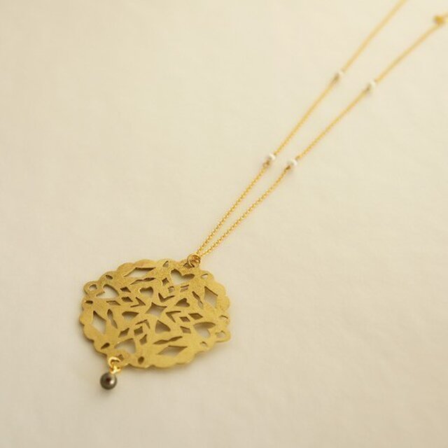 Round pendant{P038BR50}の画像1枚目