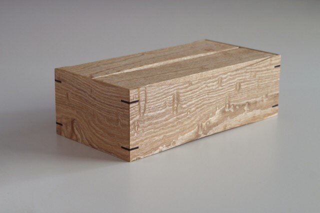 ティッシュケース[タモ玉杢] | iichi 日々の暮らしを心地よくする