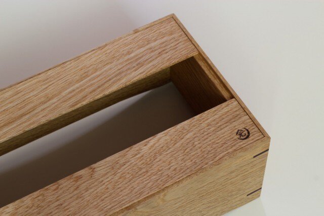 ティッシュケース[タモ玉杢] | iichi 日々の暮らしを心地よくする