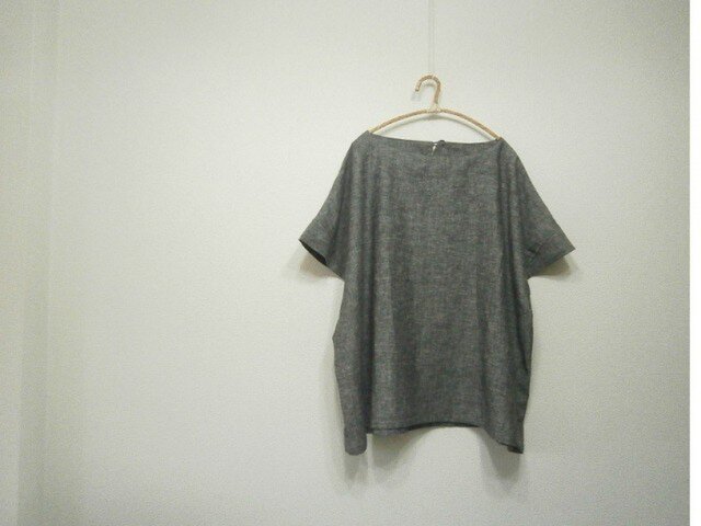 en-enコットンリネンシャンブレー肩落ち(055)の画像1枚目