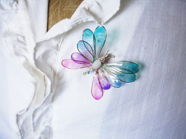 未使用　piari 様　ハンドメイド　作品　ブローチ　蝶　ピンク 楽天市場】ハンドメイド 手作り ブローチ アクセサリー 桜の