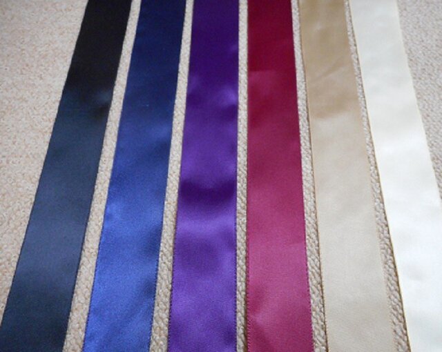 全6色✩サテンとパールのトリプルリボンバレッタ（38gp8） | iichi