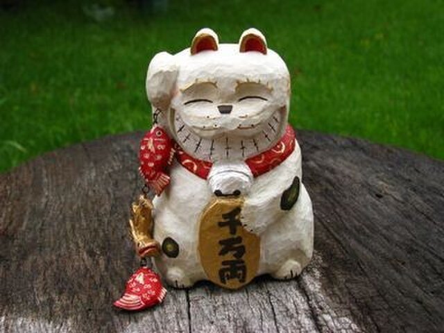 欲張り招き猫 鯛と鯱の画像1枚目
