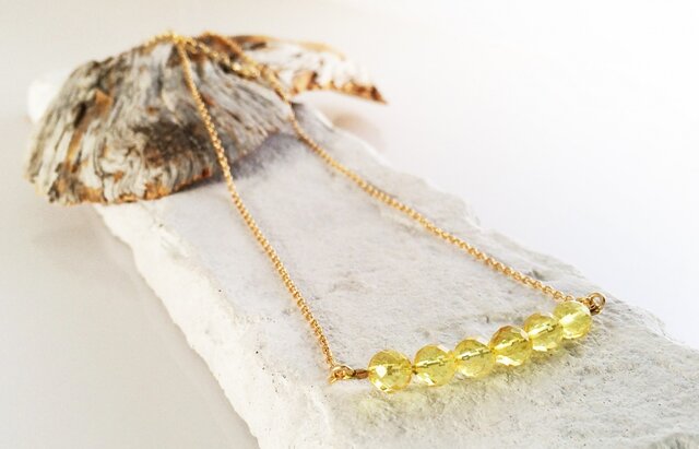 バルト海産琥珀 K14GF Necklaceの画像1枚目