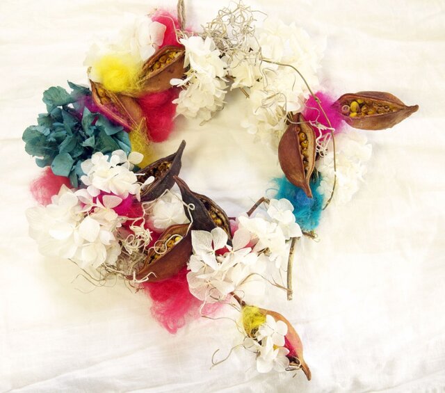 parrot wreathの画像1枚目