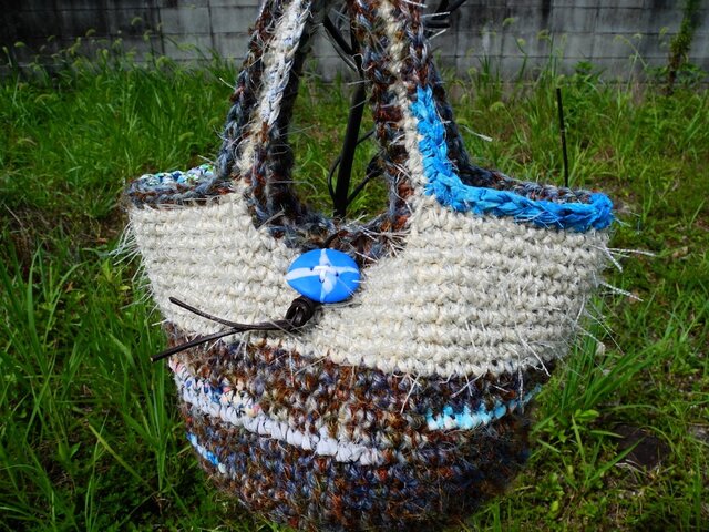 白いもけバッグの画像1枚目