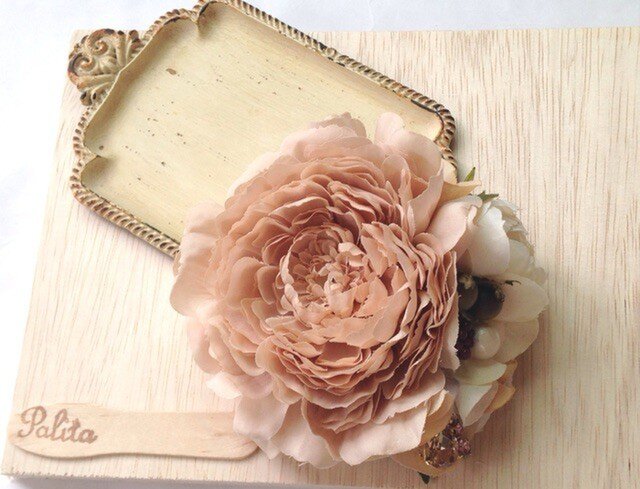milk tea bijou ヘアクリップの画像1枚目