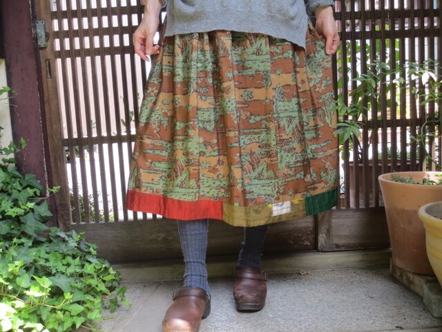 ナタシャ。着物 リメイク ロングスカート ナタシャ様専用。着物