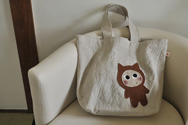 おかいものバッグ ネゴタの画像1枚目