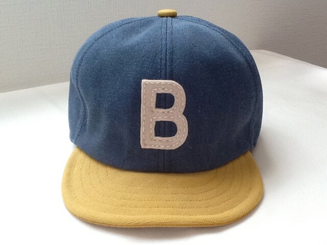 再販:アルファベットキャップ 帆布シリーズ 『B』の画像1枚目