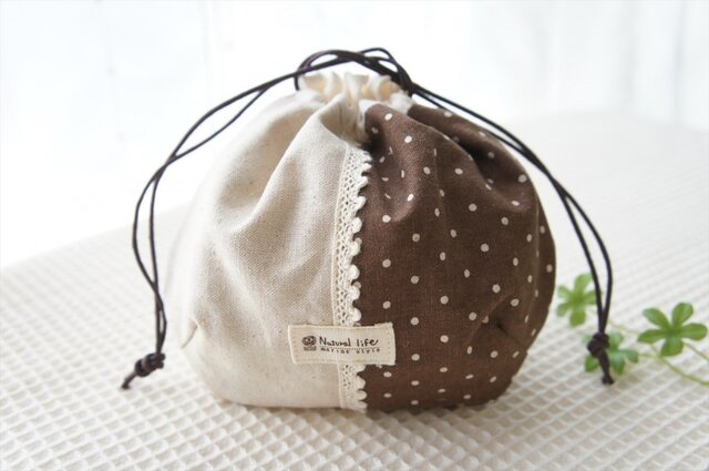 ☆*:.｡.しじみ巾着（Sサイズ）.｡.:*☆ | iichi 日々の暮らしを