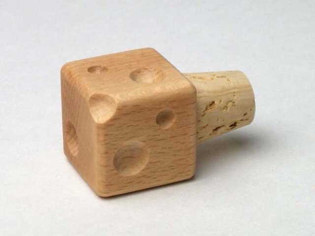 ワインボトルストッパー(チーズ)の画像1枚目