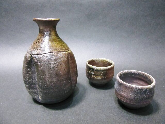 唐津焼メ酒器セットの画像1枚目