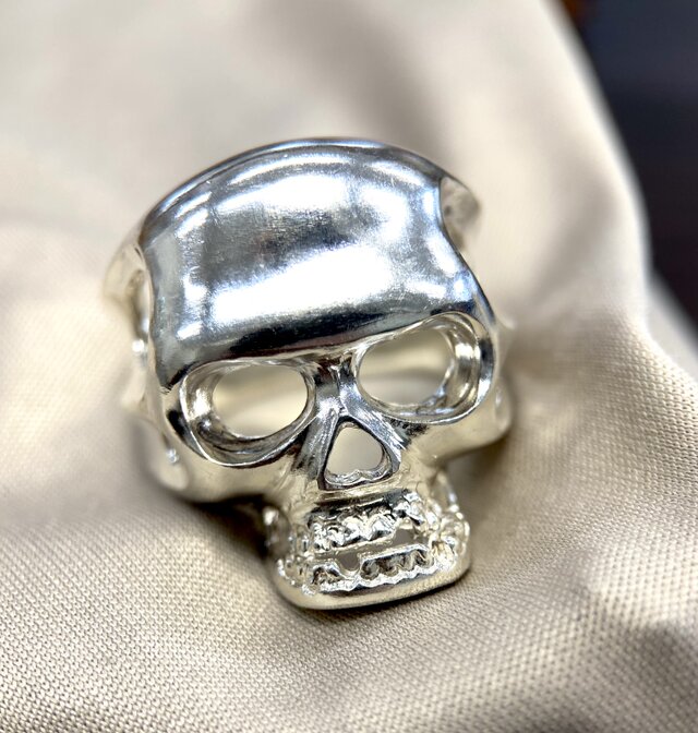 デッカいスカル..デカスカルSILVERリング