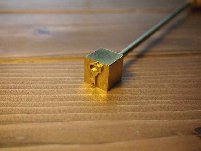 焼き印 ”カギのモチーフ”の画像1枚目