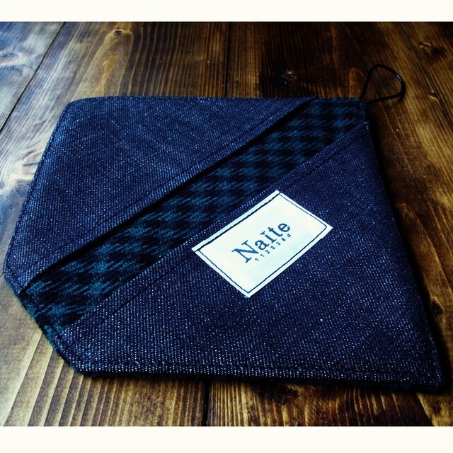 オーブングローブ / Wool check oven glove 【NEW OPEN限定 送料無料】の画像1枚目