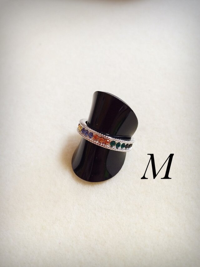 新作✨ハーフエタニティリングの画像1枚目