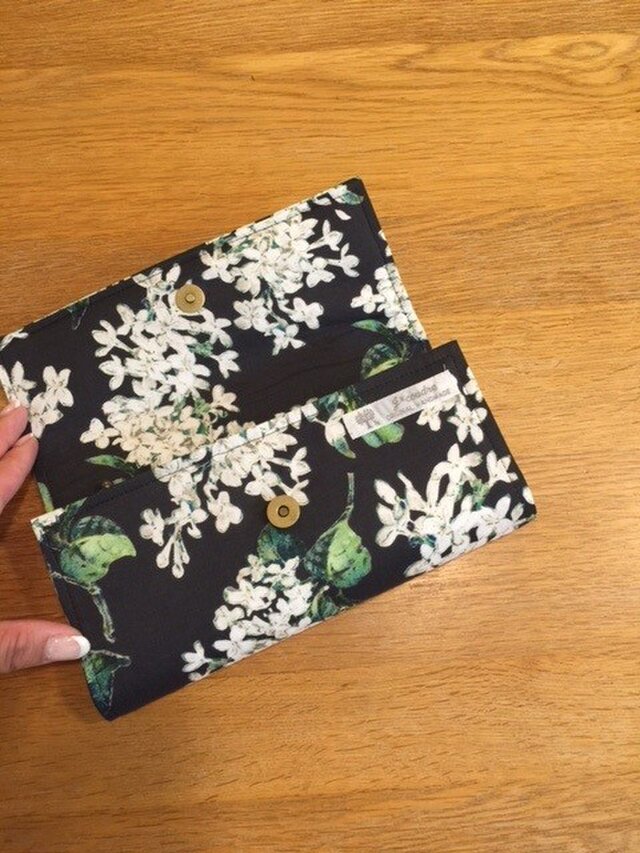 ハンドメイドガーゼハンカチ リバティ（アーカイブライラック