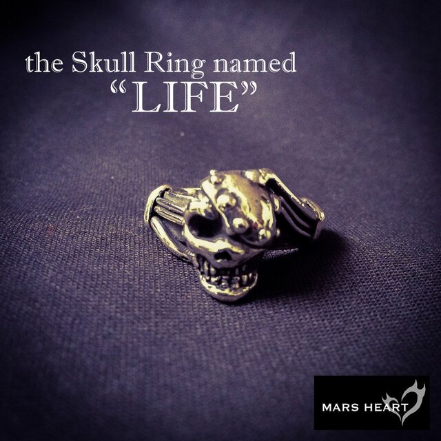 Skull Ring "LIFE"の画像1枚目