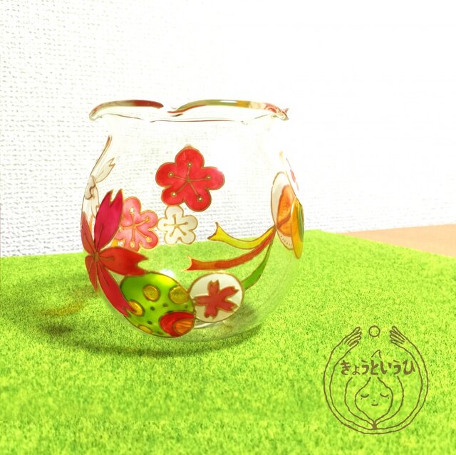 魚と葉アイアンキャンドルホルダー