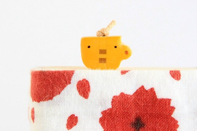 木のしおり カップくん(ブックマーカー)の画像1枚目