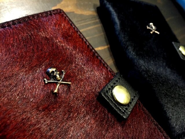 【Fur×Brass】i-phone Case -BLACK-の画像1枚目
