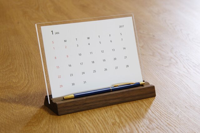 卓上カレンダー desk calendarの画像1枚目