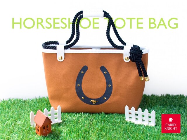 HORSESHOE TOTE BAGの画像1枚目
