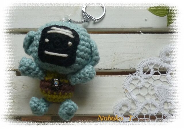 合*い様 フルーツロールちゃんの編みぐるみキーホルダー◎ 合*い様 フルーツロールちゃんの編みぐるみキーホルダー