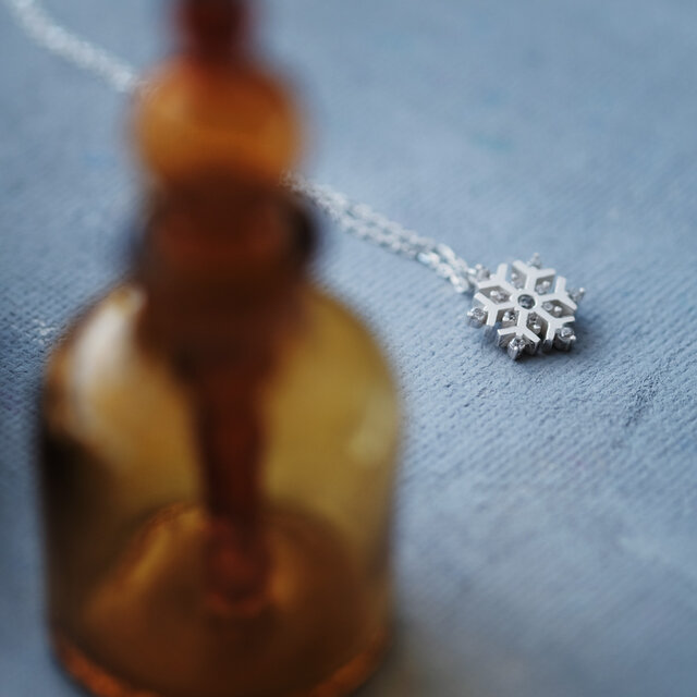 雪の結晶 ネックレス シルバー925 | iichi 日々の暮らしを心地よくする