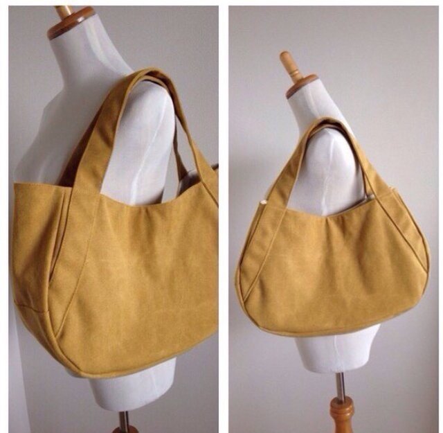 ハンドメイド　ヴィンテージ帆布トートバッグ‎✼✼٭٭‎‎snow٭‎٭‎✼✼様 クラシックハンドメイド・手芸 - ハンドメイド ヴィンテージ帆布