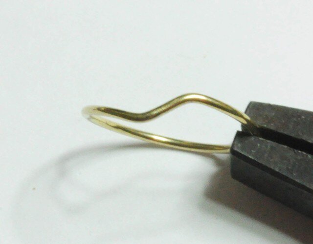 slow wavr ring 真鍮 | iichi 日々の暮らしを心地よくするハンドメイド