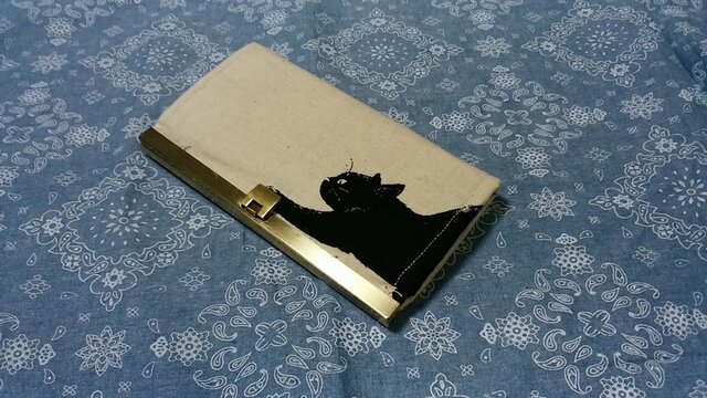 がま口長財布の画像1枚目