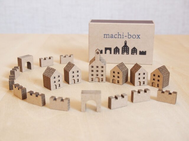【組立て品】machi-box_城壁のある街の画像1枚目