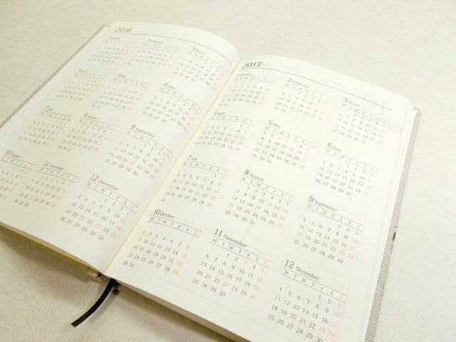 16年スケジュール帳 おすましニャンコ Iichi ハンドメイド クラフト作品 手仕事品の通販