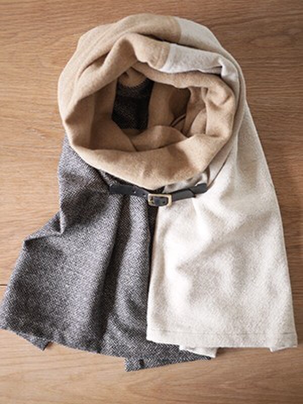 resale▼ three cloth leathrbelt stole <A>の画像1枚目