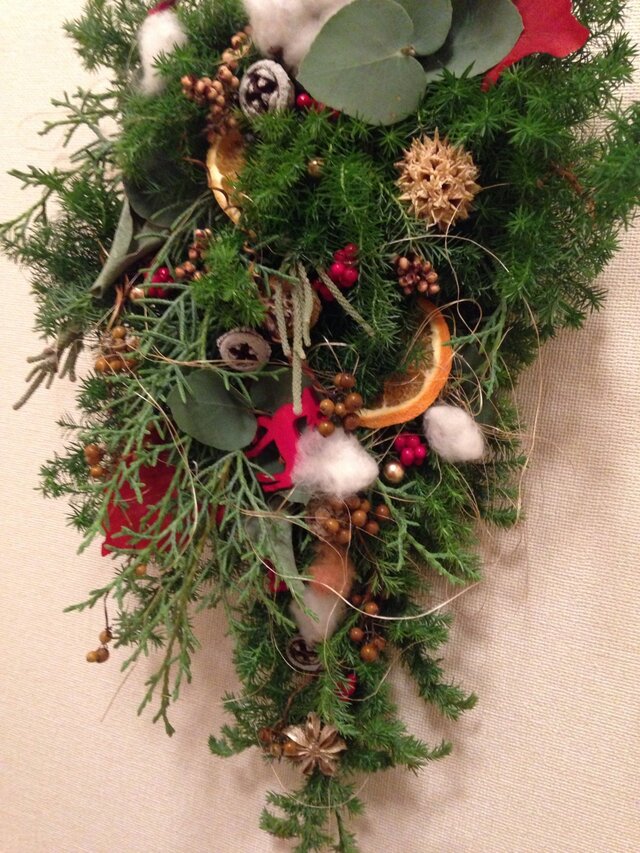 もうすぐクリスマス  スワッグ