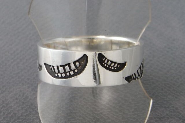 smile stamp ring_Lの画像1枚目