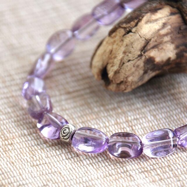 ■prima■ ローズアメジスト ブレスレット(1点モノ)