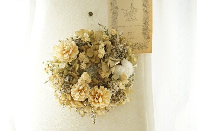 ivory wreathの画像1枚目