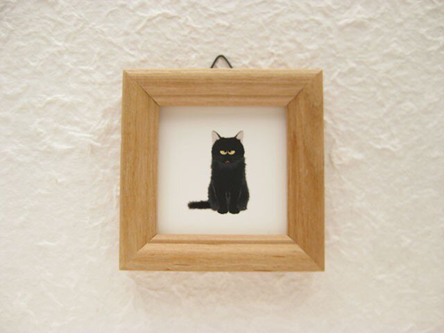 猫 クロちゃん Iichi ハンドメイド クラフト作品 手仕事品の通販