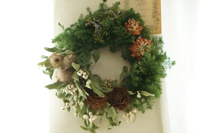 fresh wreath(large)の画像1枚目